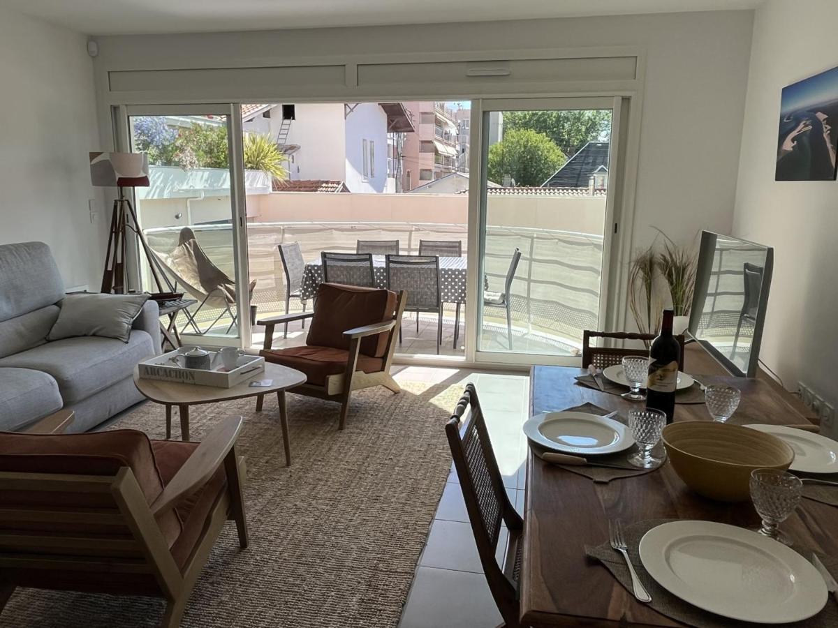 T3 En Centre D'Arcachon, 2 Min Plage, 5 Min Gare, Balcon, Parking Securise, Wifi, Menage Inclus - Fr-1-374-193 Luaran gambar